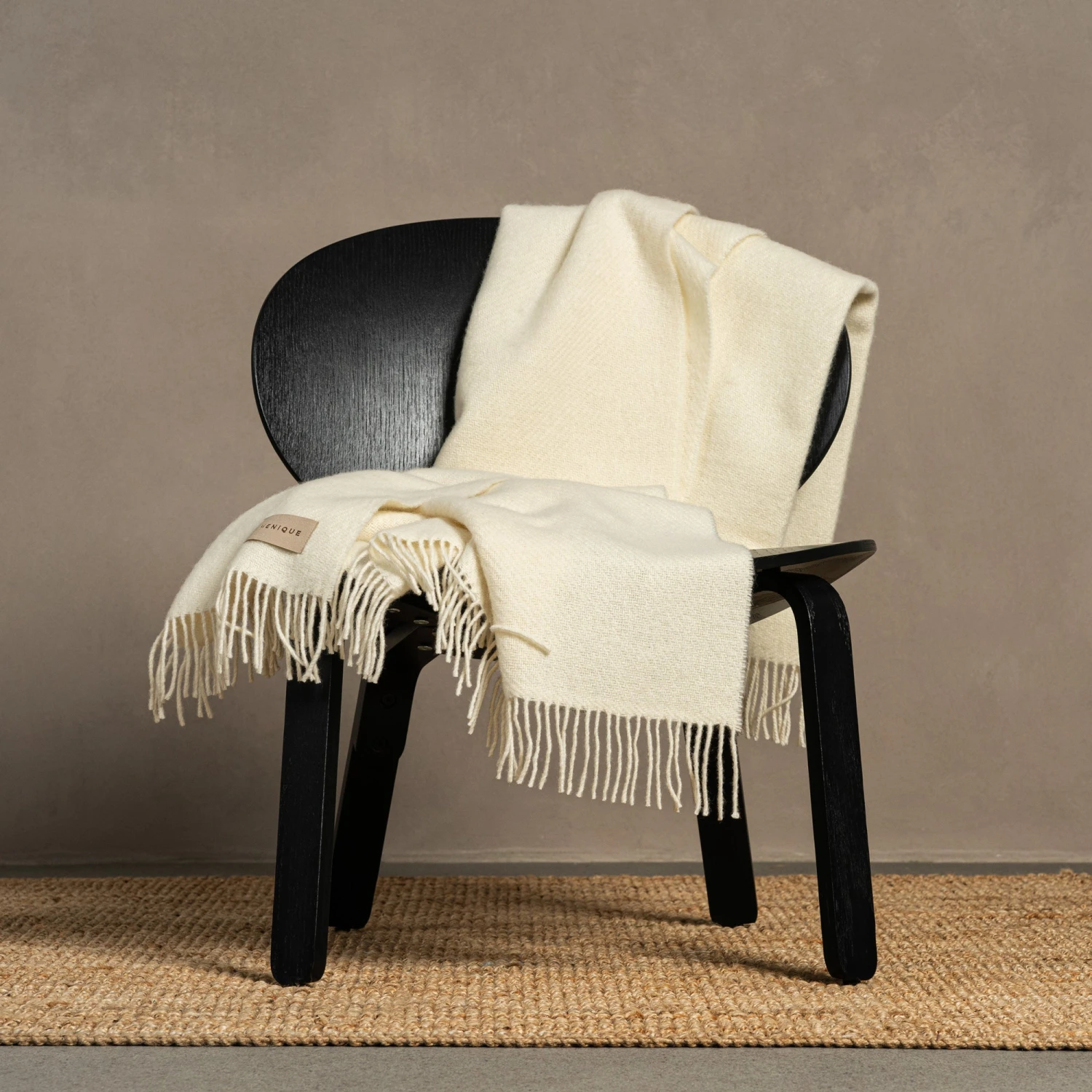 Natural Wool Blanket Throw Milan Natural 1 Natural Wool Blanket Throw Milan Natural