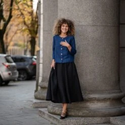 European Linen Jacket Alice