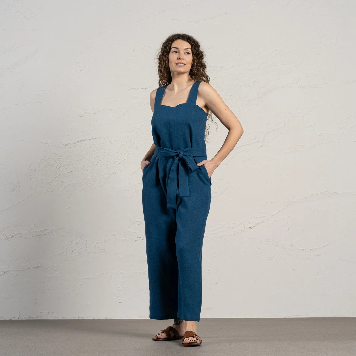 Pinafore Jumpsuit Iris 5 Pinafore Jumpsuit Iris - Image 5