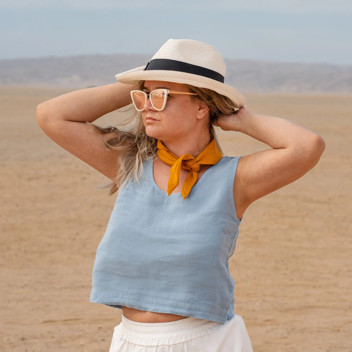 Linen Bandana 6 Linen Bandana - Image 6