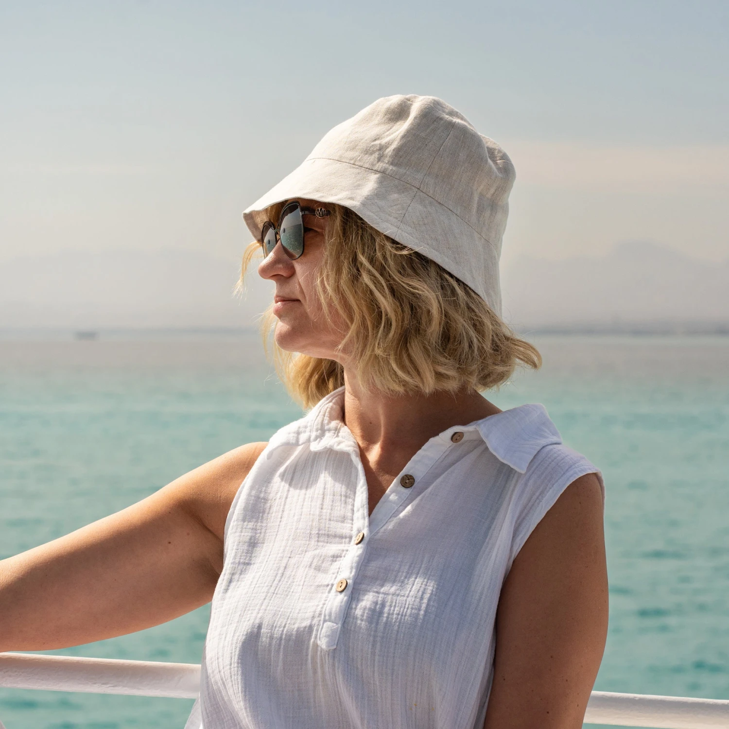 Linen Bucket Hat 1 Linen Bucket Hat