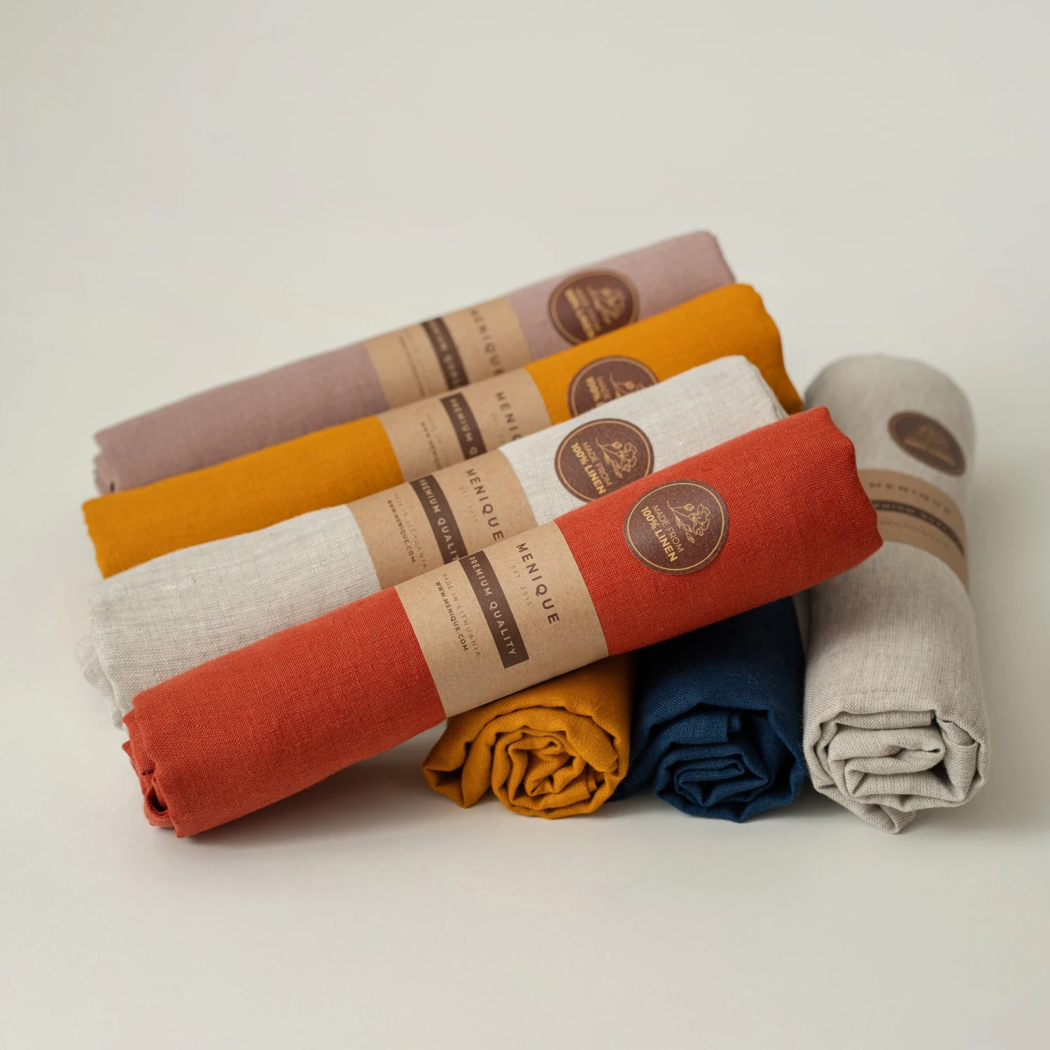 Natural 100% Linen Dish Towel 2 Natural 100% Linen Dish Towel - Image 2