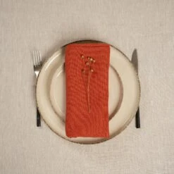 Linen Napkin 30 Linen Napkin -Menique DSC04781 3