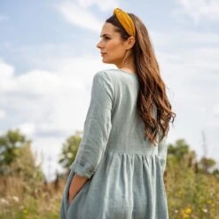 Smock Dress Lucy Mint Green -Menique EZ 09265