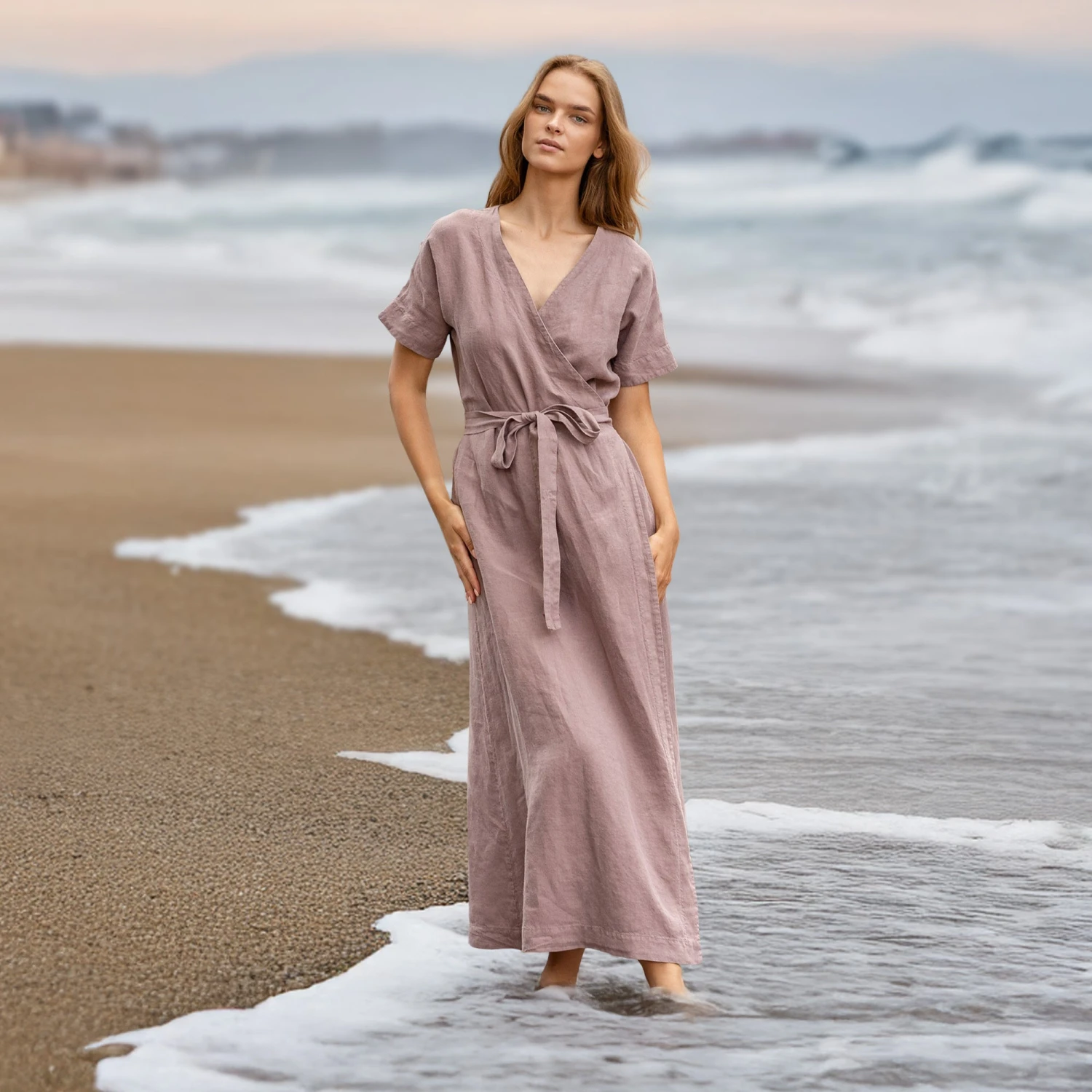 Maxi Wrap Dress Eleanor 1 Maxi Wrap Dress Eleanor