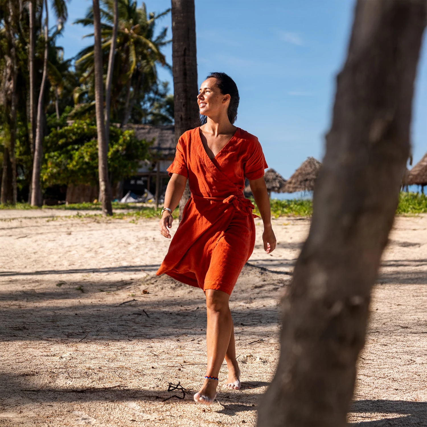 Vacation Summer Wrap Dress Eliana 1 Vacation Summer Wrap Dress Eliana