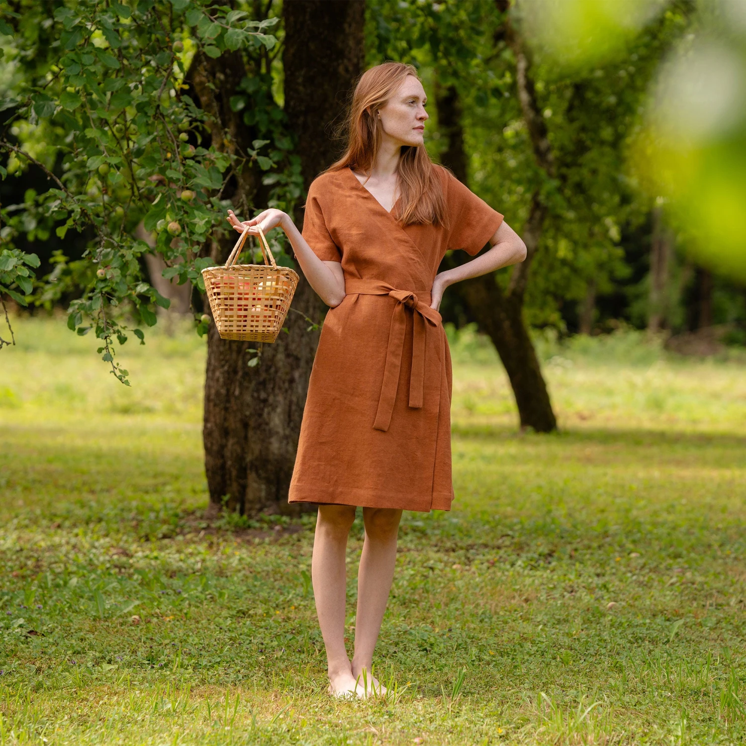 Vacation Summer Wrap Dress Eliana 17 Vacation Summer Wrap Dress Eliana - Image 17