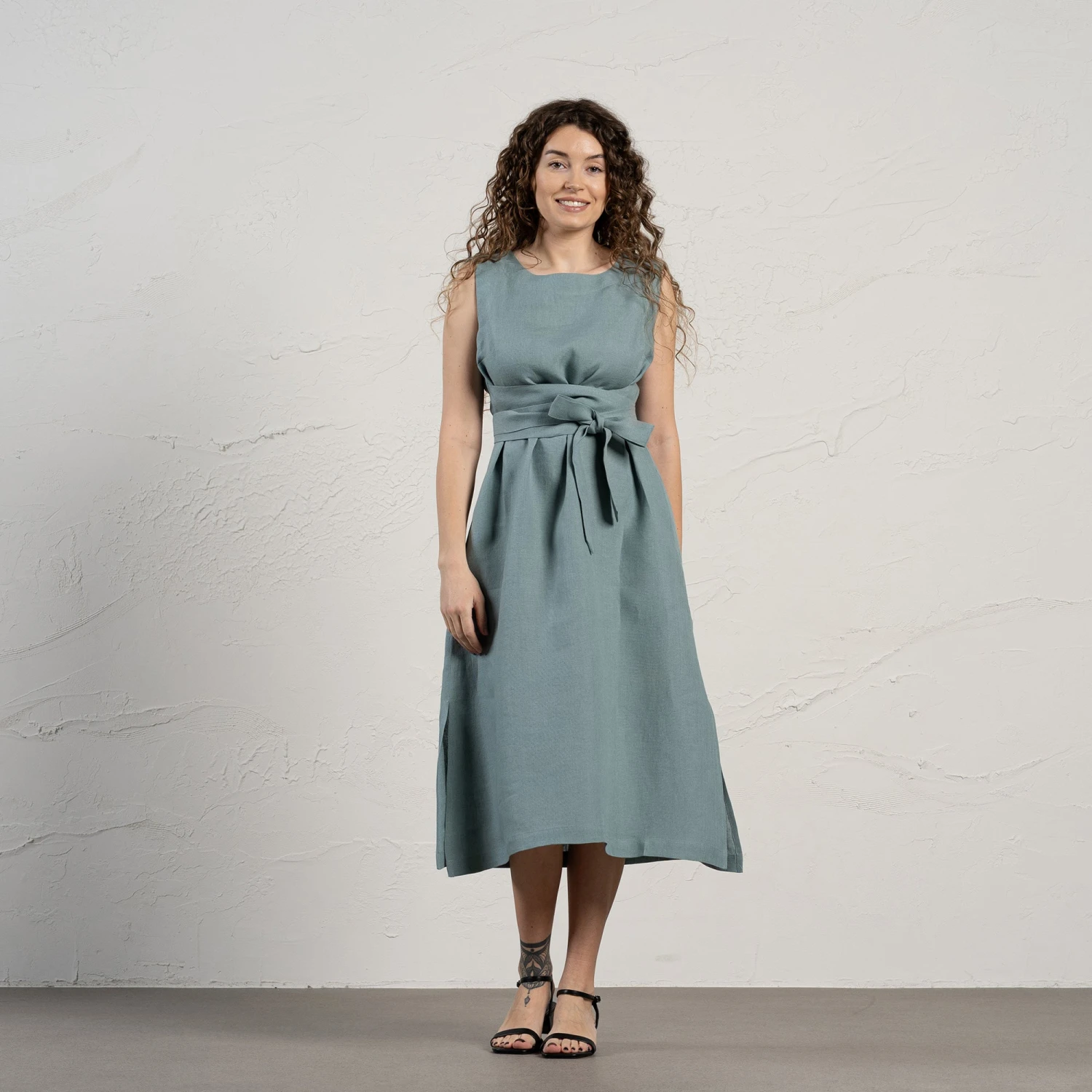 Linen Wrap Dress Hailey 1 Linen Wrap Dress Hailey