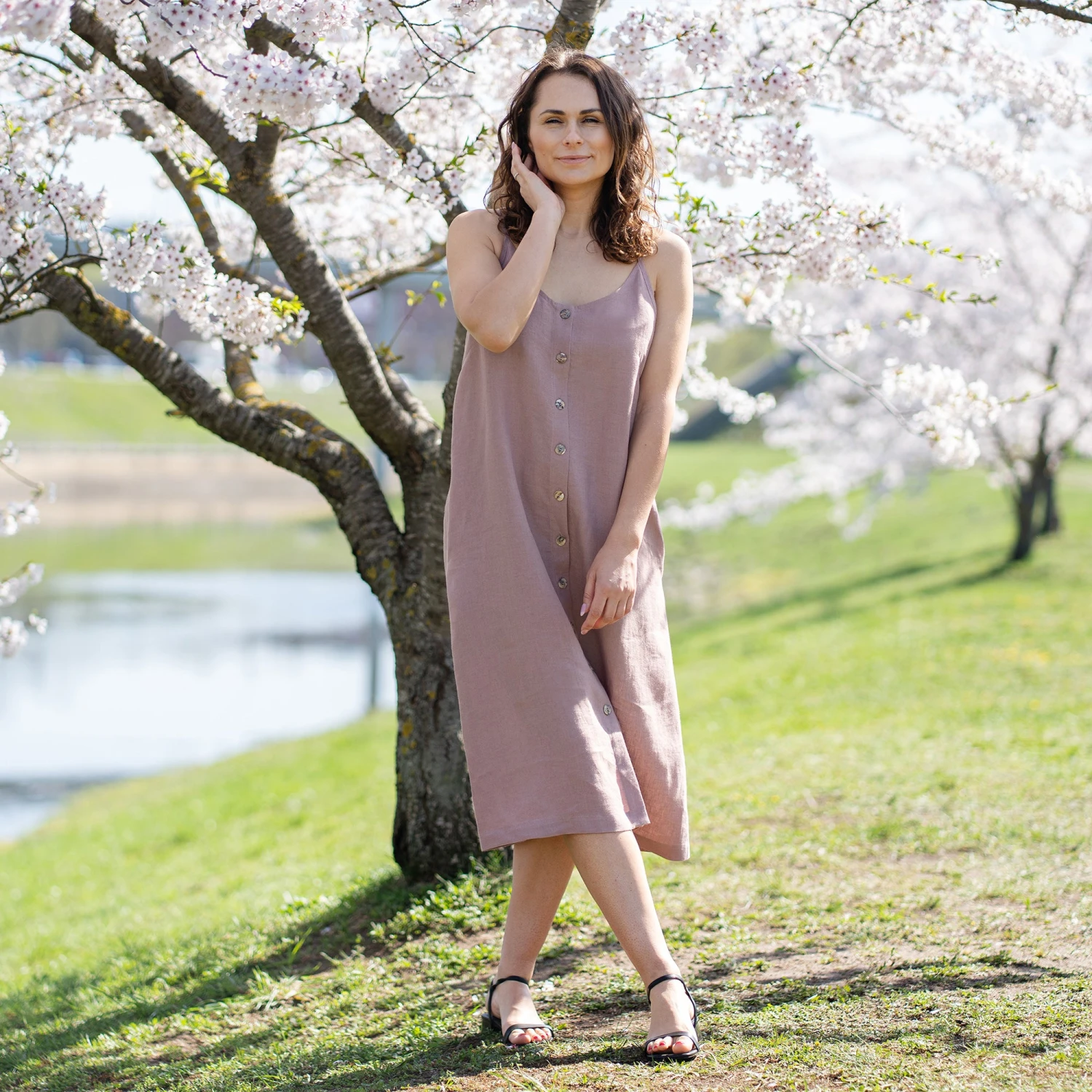 Sleeveless Loose Fit Dress Hope 2 Sleeveless Loose Fit Dress Hope - Image 2