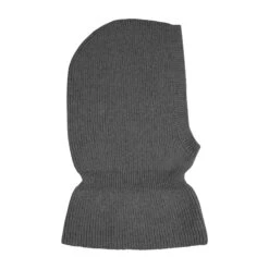 Kids' Cashmere Blend Hood Balaclava -Menique KNIT kids balaclavas 2 Dark Gray