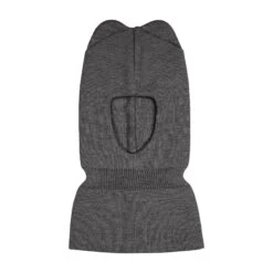 Kids' Merino Blend Balaclava With Ears -Menique KNIT kids balaclavas gray
