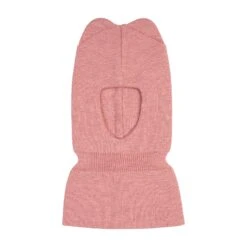 Kids' Merino Blend Balaclava With Ears -Menique KNIT kids balaclavas pink