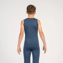 Kids' Merino Tank Top & Bottom 2-Piece Denim -Menique Kids 160 Merino Sleeveless Set Denim 3 a537f9e7 f946 4124 be02 5e1a5a0fcdb1