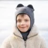 Kids' Knit Balaclava Cashmere Blend
