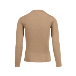 Kids' 160 Thermal Long Sleeve Crew Beige -Menique Kids 160 Top Beige 2