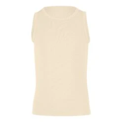Kids' Merino Wool Singlet Tank Top Natural -Menique Kids 160 Top sleeveless Natural1 0bf0b593 bcfb 41d4 b1bf 25be254528ec