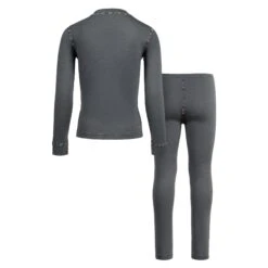 Kids' 160 Long Sleeve & Bottom 2-Piece Perfect Grey -Menique Kids 160 sets Gray 2