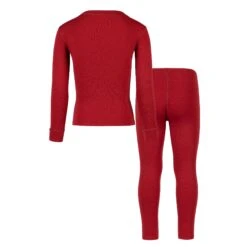Kids' 250 Long Sleeve & Bottom 2-Piece Royal Cherry -Menique Kids 250 sets Royal Cherry 2