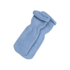 Kids' Knit Baby Socks/Mittens Cashmere Blend -Menique Kids Baby Socks Mittens Knitted Merino Light Blue
