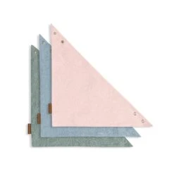 Linen Baby Bandana Bib 3-Pack