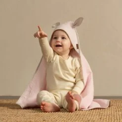 Linen Baby Towel With Ears