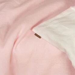 Linen Kids' Duvet Cover -Menique Linen Kids Duvet Pillowcase Dusty Pink menique 6