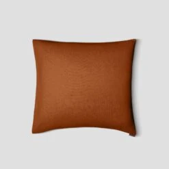 Linen Throw Pillow Covers 11 Linen Throw Pillow Covers -Menique Linen Pillowcase DECO Almond Brown