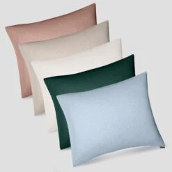 Linen Bed Pillowcase 15 Linen Bed Pillowcase -Menique Linen Pillowcase MIEGO All