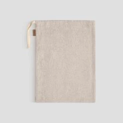 Linen Organizing Storage Bag -Menique Linen Storage Bag L Natural 1