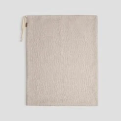 Linen Organizing Storage Bag -Menique Linen Storage Bag XL Natural 1