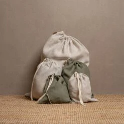 Breathable Linen Storage Bag 12 Breathable Linen Storage Bag -Menique Linen Storage Bag 3