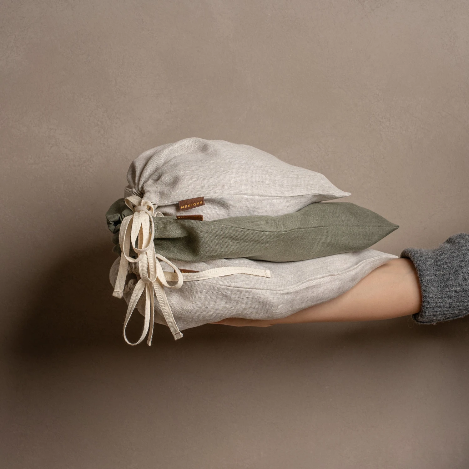 Breathable Linen Storage Bag 4 Breathable Linen Storage Bag - Image 4