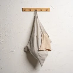 Linen Hanging Laundry Bag