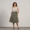 Linen Wrap Skirt Beverly