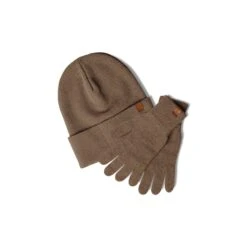 Men's Knit Beanie & Gloves 2-Piece -Menique MENIQUE Beanie Gloves Knitted Set Brown 89b935a1 0f29 41ce a0d2 d82649aeaf04