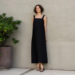 Maxi Linen Summer Dress Fiona -Menique MENIQUE Fiona 1 1