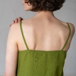 Linen Strap Dress Hope 17 Linen Strap Dress Hope -Menique MENIQUE Hope 1