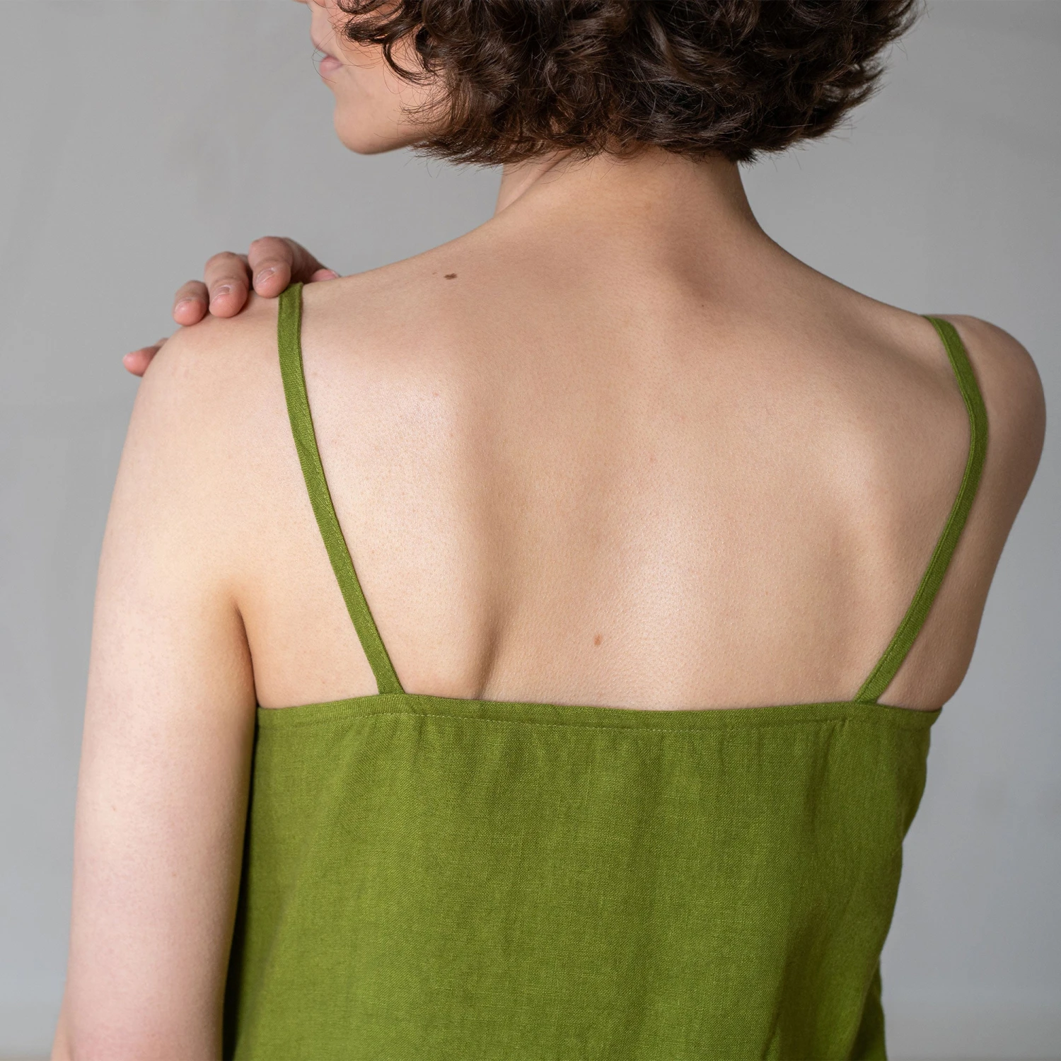 Linen Strap Dress Hope 6 Linen Strap Dress Hope - Image 6