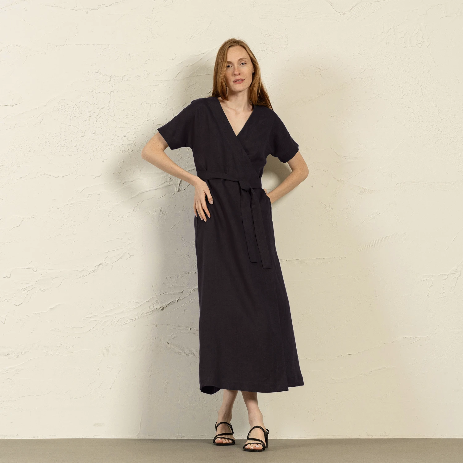 Maxi Wrap Dress Eleanor 6 Maxi Wrap Dress Eleanor - Image 6