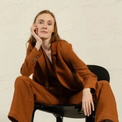 Suit Jacket Quin 12 Suit Jacket Quin -Menique MENIQUE Linen JacketQUIN VestEVE PantsLOTUS 14 1