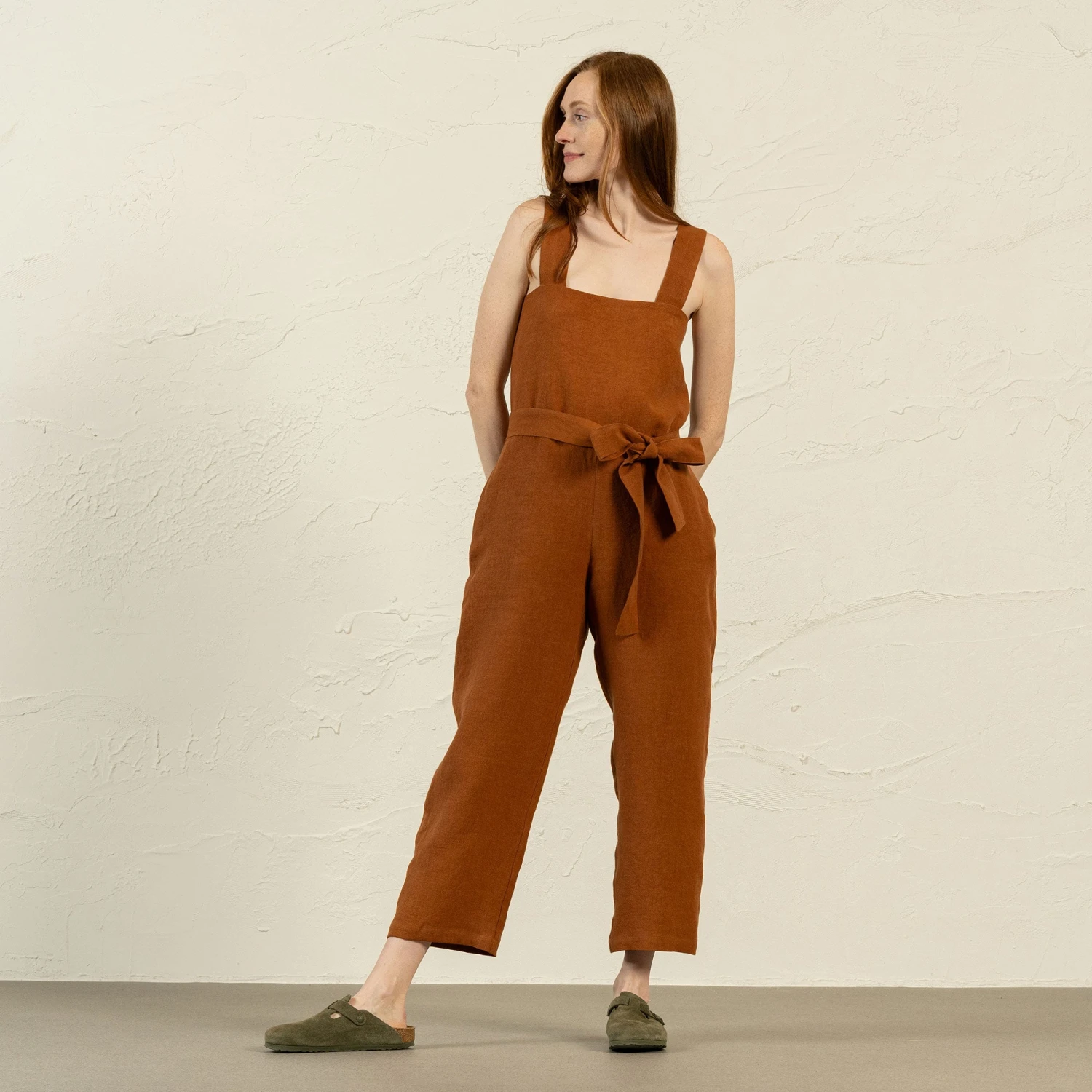 Pinafore Jumpsuit Iris 4 Pinafore Jumpsuit Iris - Image 4