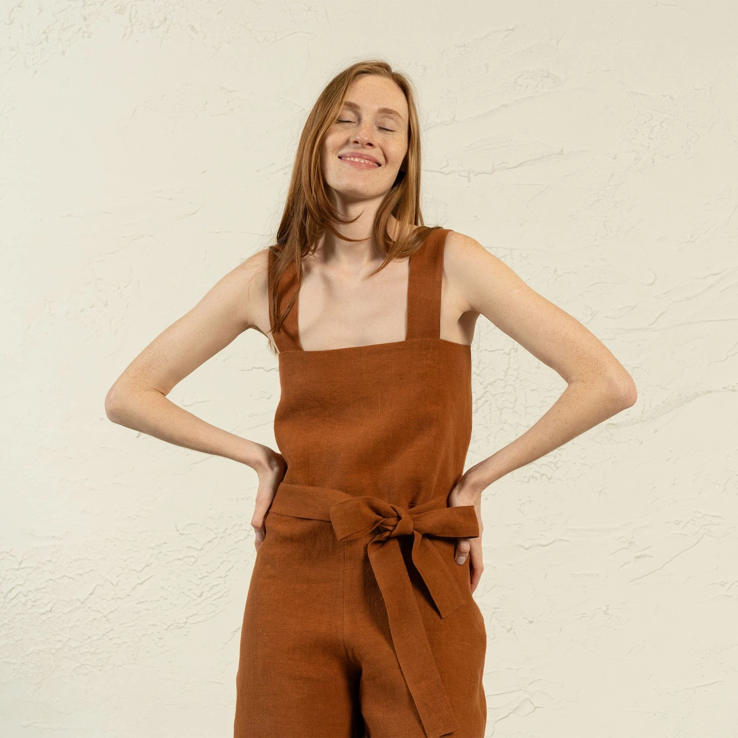 Pinafore Jumpsuit Iris 2 Pinafore Jumpsuit Iris - Image 2