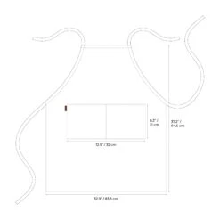 Bib Apron -Menique MENIQUE aprons bib sizes 2