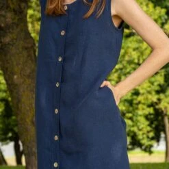 Button Down Dress Faith -Menique MENIQUElinenBrigita2Faith 12 5d33608b 9987 48ba 839e 236fce6a7f73