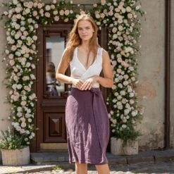 Linen Wrap Skirt Beverly 17 Linen Wrap Skirt Beverly -Menique MENIQUElinenGabijaBeverly 1 7426416c d1cd 4152 8470 197010fd159e