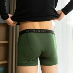 Men Merino Short Boxer Briefs 3-Pack -Menique MENIQUEunderwearmendarkgreen 3 94c20a01 fe1b 4529 a69b 01c7a9d0ce5e