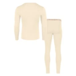 Men's 250 Long Sleeve & Bottom 2-Piece Natural -Menique Men s 250 Long Sleeve Bottom 2 Piece Natural 2