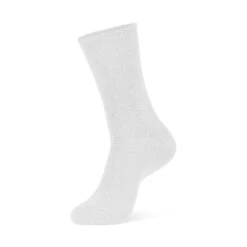 Men’s Cotton Socks -Menique Men s 80 Cotton Long Socks White 1