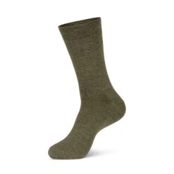 Men’s Merino Crew Socks -Menique Men s 85 Merino Thin Socks Green 1