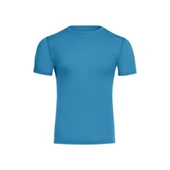 Men’s Merino Slim Fit Short Sleeve T-Shirt -Menique Men s Short Sleeve Light Blue 1 79061995 d3c0 4a15 94df e753b443841a